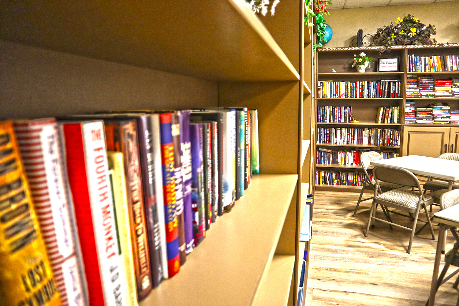 Cypress Bend RV Resort Amenities Library